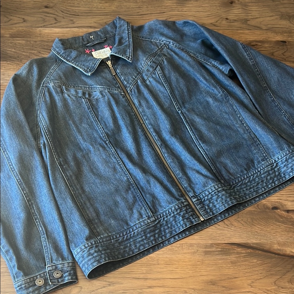 Cabelas Women's Blue Denim Jacket